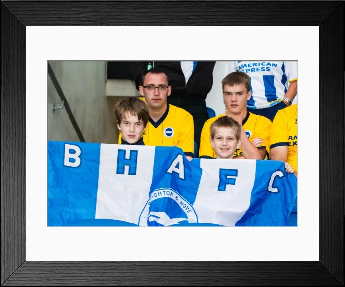 Framed Print : Brighton & Hove Albion vs Newport County AFC (2013-14 Home Game) Framed Print : Brighton & Hove Albion vs Newport County AFC (2013-14 Home Game)