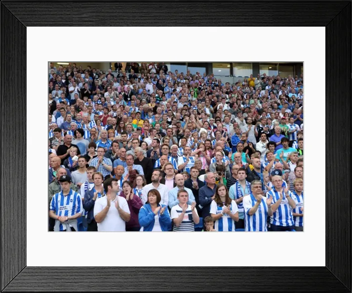 Framed Print : Brighton & Hove Albion vs Newport County AFC (2013-14): Home Game Highlights - 6th August 2013 Framed Print : Brighton & Hove Albion vs Newport County AFC (2013-14): Home Game Highlights - 6th August 2013