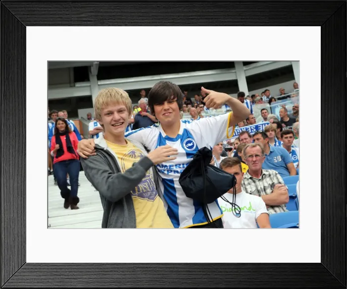 Framed Print : Brighton & Hove Albion vs. Derby County: A Historic Home Game (2013-14 Season) Framed Print : Brighton & Hove Albion vs. Derby County: A Historic Home Game (2013-14 Season)