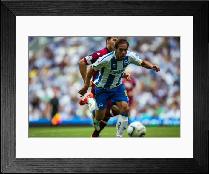 Framed Print : Brighton & Hove Albion vs. Derby County: A Historic Home Game (2013-14 Season) Framed Print : Brighton & Hove Albion vs. Derby County: A Historic Home Game (2013-14 Season)