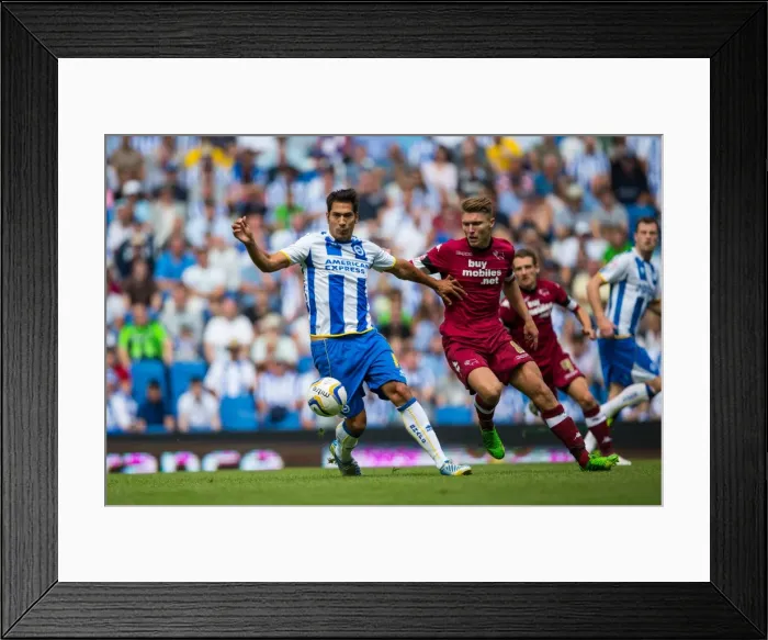 Framed Print : Brighton & Hove Albion vs. Derby County: A Historic 10-08-2013 Home Game (10-08-2013: Derby County) Framed Print : Brighton & Hove Albion vs. Derby County: A Historic 10-08-2013 Home Game (10-08-2013: Derby County)