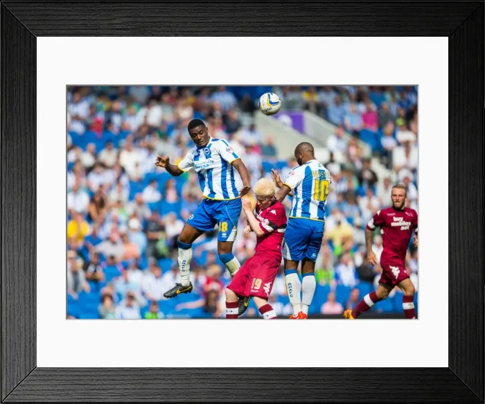 Framed Print : Brighton & Hove Albion vs. Derby County: A Historic Home Game (2013-14 Season) Framed Print : Brighton & Hove Albion vs. Derby County: A Historic Home Game (2013-14 Season)