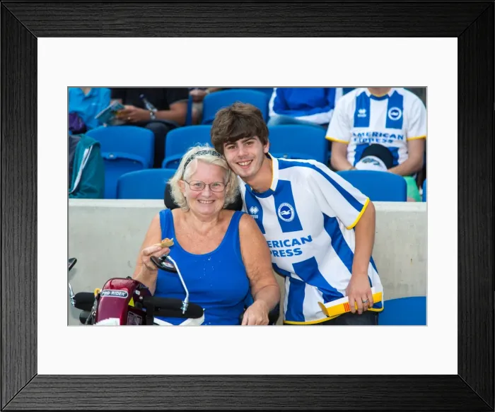 Framed Print : Brighton & Hove Albion vs. Derby County: A Memorable Home Game (2013-14 Season) Framed Print : Brighton & Hove Albion vs. Derby County: A Memorable Home Game (2013-14 Season)