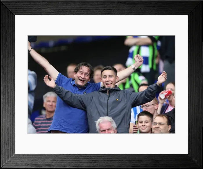 Framed Print : Sea of Supporters: Brighton and Hove Albion Away Day at Birmingham City (August 17, 2013) Framed Print : Sea of Supporters: Brighton and Hove Albion Away Day at Birmingham City (August 17, 2013)