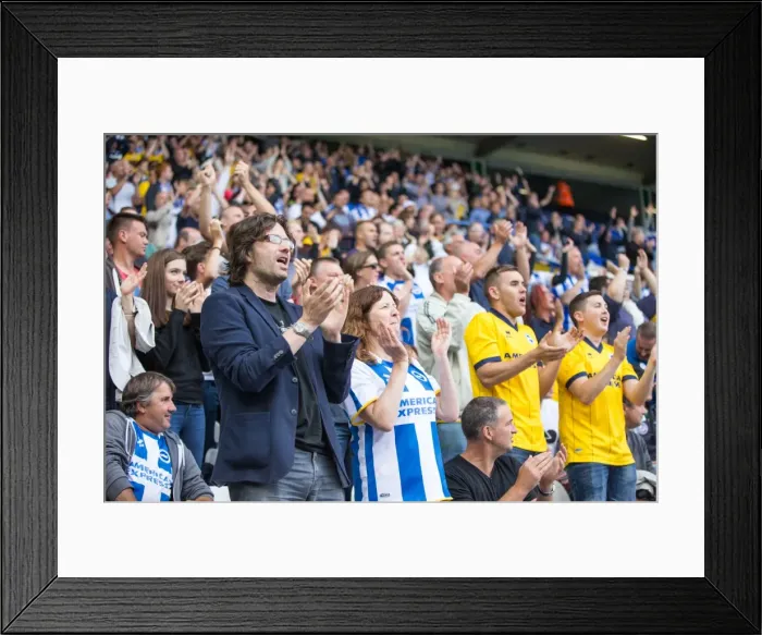 Framed Print : Brighton & Hove Albion vs. Birmingham City: Away Game (August 17, 2013) Framed Print : Brighton & Hove Albion vs. Birmingham City: Away Game (August 17, 2013)