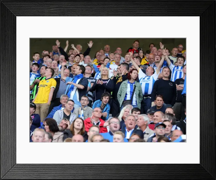 Framed Print : Brighton & Hove Albion vs. Birmingham City: Away Game (2013-14 Season)