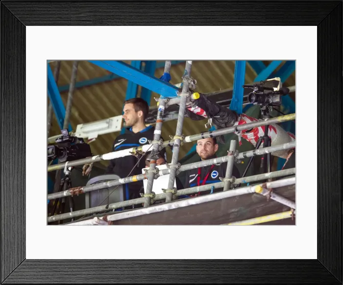 Framed Print : Brighton & Hove Albion vs. Birmingham City: Away Game (August 17, 2013)