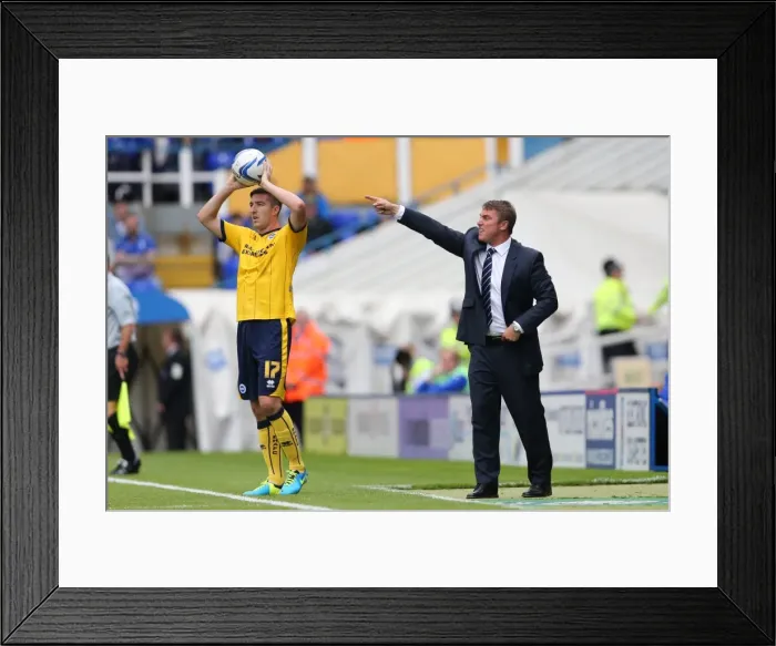 Framed Print : Brighton & Hove Albion vs Birmingham City: Away Game (August 17, 2013) Framed Print : Brighton & Hove Albion vs Birmingham City: Away Game (August 17, 2013)