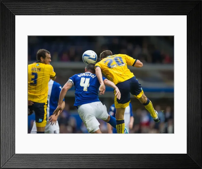 Framed Print : Brighton & Hove Albion vs. Birmingham City: Away Game (August 17, 2013) Framed Print : Brighton & Hove Albion vs. Birmingham City: Away Game (August 17, 2013)