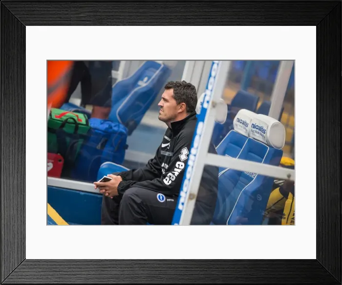 Framed Print : Brighton & Hove Albion vs. Birmingham City: Away Game (2013-14 Season - August 17, 2013)