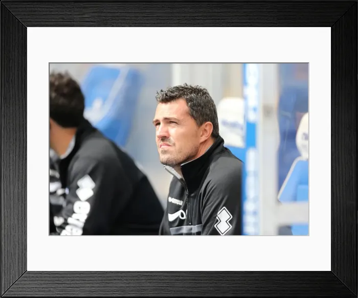 Framed Print : Brighton & Hove Albion vs. Birmingham City: Away Game (2013-14 Season)