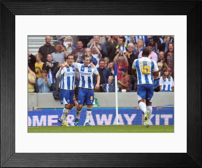 Framed Print : Brighton & Hove Albion vs. Burnley (2013-14) - Home Game Highlights: A Look Back at the 24-08-2013 Encounter Framed Print : Brighton & Hove Albion vs. Burnley (2013-14) - Home Game Highlights: A Look Back at the 24-08-2013 Encounter