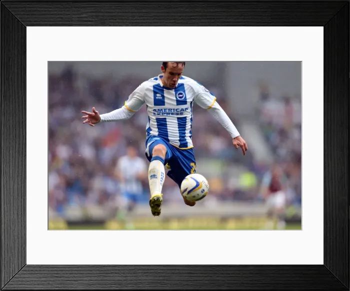 Framed Print : Brighton & Hove Albion vs. Burnley: Home Game - August 24, 2013 Framed Print : Brighton & Hove Albion vs. Burnley: Home Game - August 24, 2013