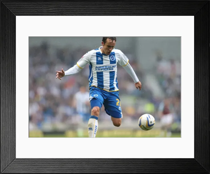 Framed Print : Brighton & Hove Albion vs Burnley: Home Game - August 24, 2013 Framed Print : Brighton & Hove Albion vs Burnley: Home Game - August 24, 2013