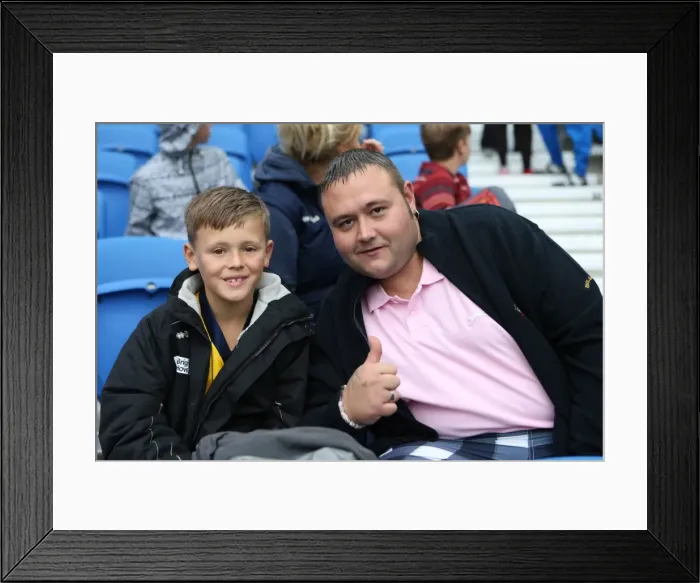 Framed Print : Brighton & Hove Albion vs. Burnley: Home Game - August 24, 2013 Framed Print : Brighton & Hove Albion vs. Burnley: Home Game - August 24, 2013