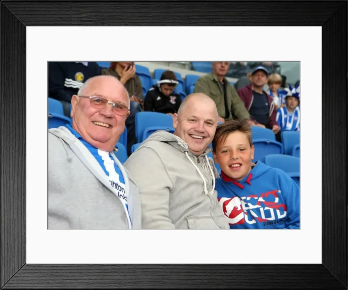 Framed Print : Brighton & Hove Albion vs Burnley: Home Game - August 24, 2013 Framed Print : Brighton & Hove Albion vs Burnley: Home Game - August 24, 2013