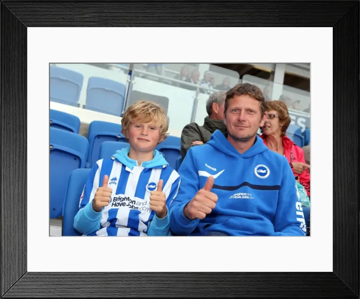 Framed Print : Brighton & Hove Albion vs. Burnley: Home Game - August 24, 2013 Framed Print : Brighton & Hove Albion vs. Burnley: Home Game - August 24, 2013