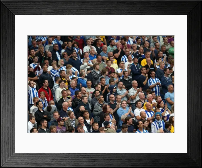 Framed Print : Brighton And Hove Albion Season 2013-14: 2013-14 Home Games: Burnley - 24-08-2013 Framed Print : Brighton And Hove Albion Season 2013-14: 2013-14 Home Games: Burnley - 24-08-2013