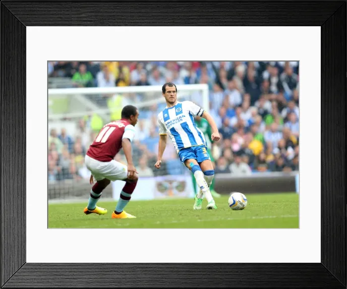 Framed Print : Brighton & Hove Albion vs. Burnley: Home Game - August 24, 2013 Framed Print : Brighton & Hove Albion vs. Burnley: Home Game - August 24, 2013