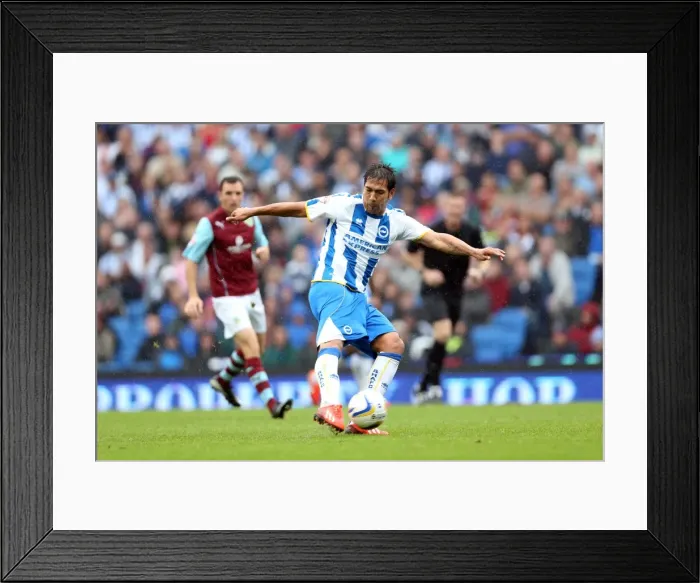 Framed Print : Brighton & Hove Albion vs. Burnley: Home Game - August 24, 2013 Framed Print : Brighton & Hove Albion vs. Burnley: Home Game - August 24, 2013