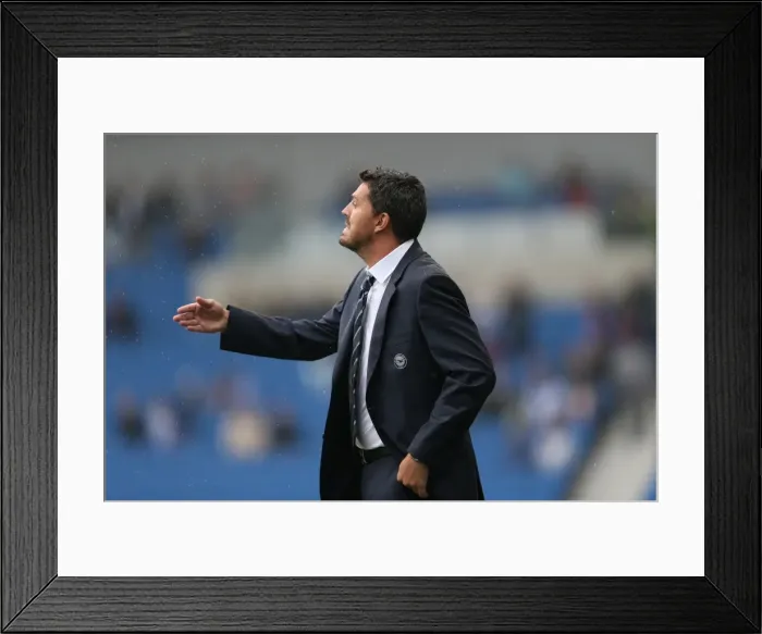 Framed Print : Brighton & Hove Albion vs. Burnley: Home Game - August 24, 2013 Framed Print : Brighton & Hove Albion vs. Burnley: Home Game - August 24, 2013