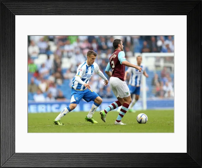 Framed Print : Brighton & Hove Albion vs. Burnley: Home Game - August 24, 2013 Framed Print : Brighton & Hove Albion vs. Burnley: Home Game - August 24, 2013