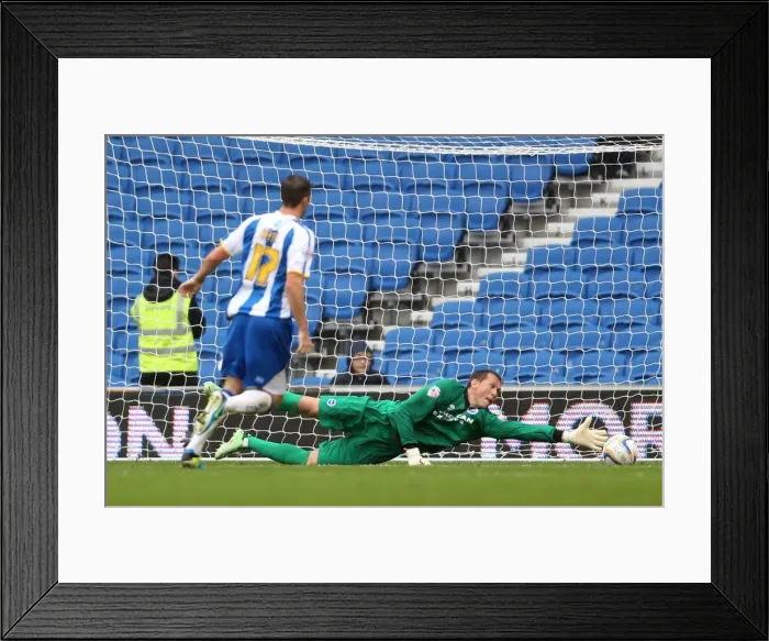 Framed Print : Brighton & Hove Albion vs. Burnley (2013-14): Home Game - August 24 Framed Print : Brighton & Hove Albion vs. Burnley (2013-14): Home Game - August 24