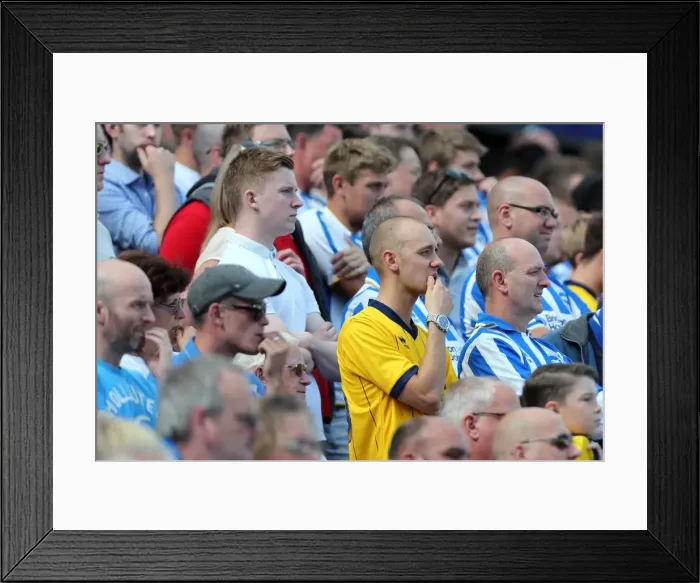Framed Print : Brighton & Hove Albion vs. Millwall: Home Game - August 31, 2013 Framed Print : Brighton & Hove Albion vs. Millwall: Home Game - August 31, 2013