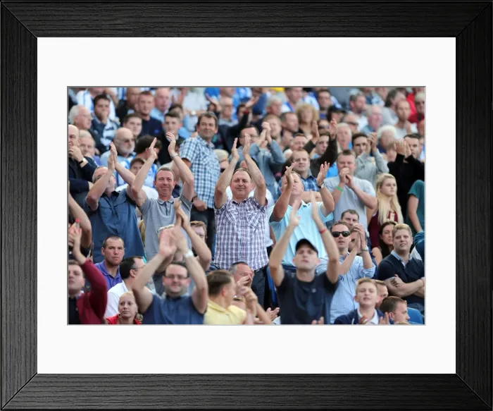 Framed Print : Brighton & Hove Albion vs. Millwall: Home Game - August 31, 2013 Framed Print : Brighton & Hove Albion vs. Millwall: Home Game - August 31, 2013
