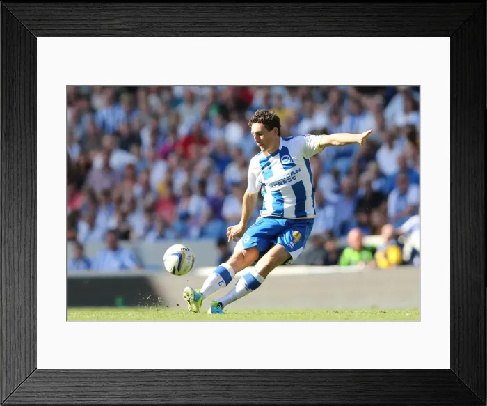 Framed Print : Brighton & Hove Albion vs Millwall: 2013-14 Home Game Framed Print : Brighton & Hove Albion vs Millwall: 2013-14 Home Game