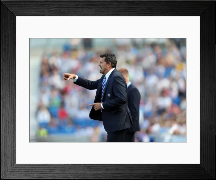 Framed Print : Brighton & Hove Albion vs. Millwall: Home Game - August 31, 2013 Framed Print : Brighton & Hove Albion vs. Millwall: Home Game - August 31, 2013