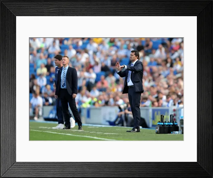 Framed Print : Brighton & Hove Albion vs. Millwall: Home Game - August 31, 2013 Framed Print : Brighton & Hove Albion vs. Millwall: Home Game - August 31, 2013