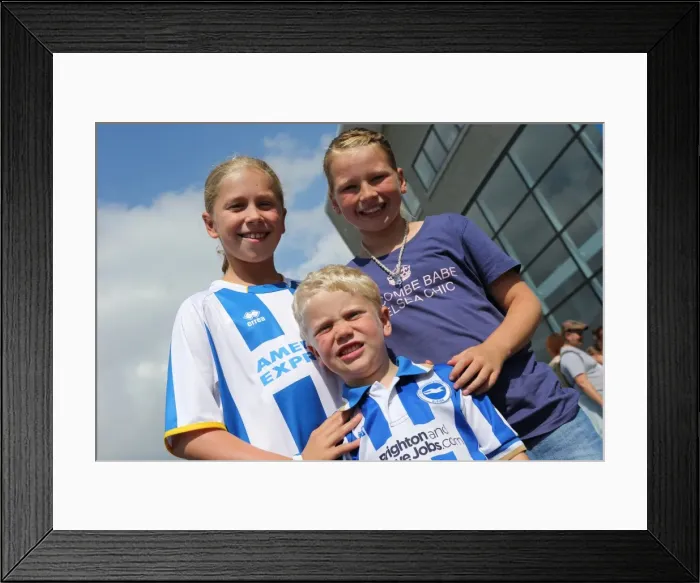 Framed Print : Unforgettable Fan Interactions: Brighton & Hove Albion FC Club Shop Signing Event, September 2013 Framed Print : Unforgettable Fan Interactions: Brighton & Hove Albion FC Club Shop Signing Event, September 2013