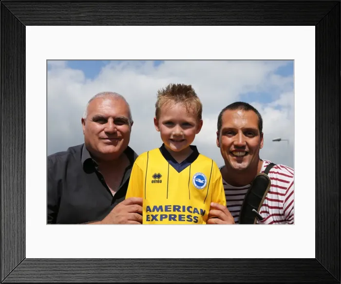 Framed Print : Brighton & Hove Albion FC: Exclusive Signing Event at the Club Shop - September 3, 2013 Framed Print : Brighton & Hove Albion FC: Exclusive Signing Event at the Club Shop - September 3, 2013