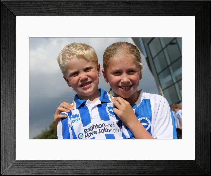 Framed Print : Unforgettable Fan Interaction: Brighton & Hove Albion FC Club Shop Signing Event, September 2013 Framed Print : Unforgettable Fan Interaction: Brighton & Hove Albion FC Club Shop Signing Event, September 2013