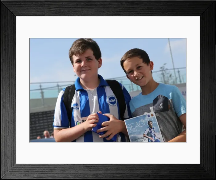 Framed Print : Brighton & Hove Albion: Fan Encounters at the 2013 Club Shop Signing Event Framed Print : Brighton & Hove Albion: Fan Encounters at the 2013 Club Shop Signing Event