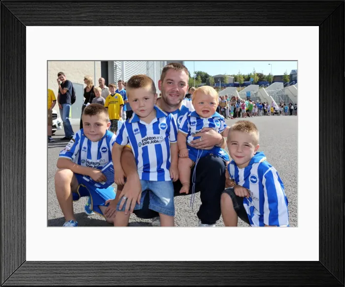 Framed Print : Unforgettable Fan Interaction: Brighton & Hove Albion FC Club Shop Signing Event, September 2013 Framed Print : Unforgettable Fan Interaction: Brighton & Hove Albion FC Club Shop Signing Event, September 2013