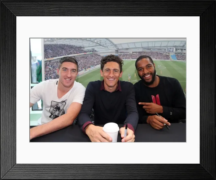 Framed Print : Unforgettable Fan Interaction: Brighton & Hove Albion FC Club Shop Signing Event, September 2013 Framed Print : Unforgettable Fan Interaction: Brighton & Hove Albion FC Club Shop Signing Event, September 2013