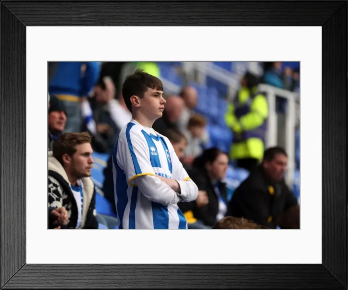 Framed Print : Brighton & Hove Albion vs. Reading (Away) - 15-09-2013: 2013-14 Season Framed Print : Brighton & Hove Albion vs. Reading (Away) - 15-09-2013: 2013-14 Season