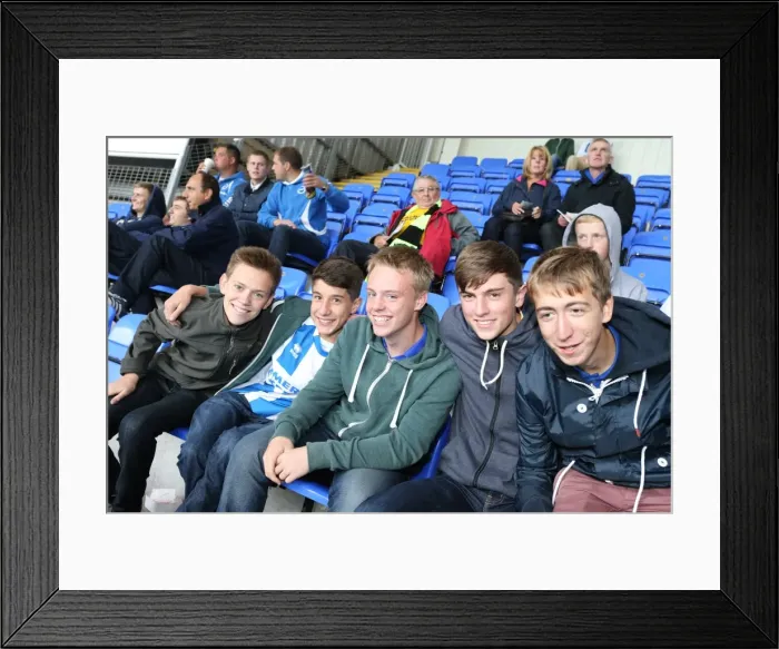 Framed Print : Brighton & Hove Albion vs. Reading (Away Game), 15-09-2013 - 2013-14 Season Framed Print : Brighton & Hove Albion vs. Reading (Away Game), 15-09-2013 - 2013-14 Season