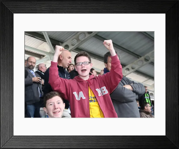Framed Print : Brighton & Hove Albion vs. Reading (Away) - September 15, 2013