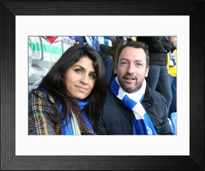 Framed Print : Brighton and Hove Albion Away Days 2013-14: Seafront Fans at Reading (September 15) Framed Print : Brighton and Hove Albion Away Days 2013-14: Seafront Fans at Reading (September 15)
