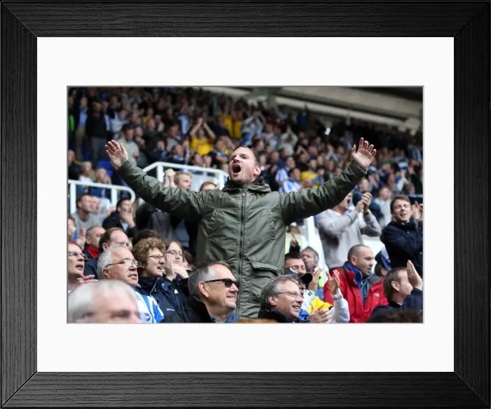 Framed Print : Brighton & Hove Albion vs. Reading (Away) - 15-09-2013: Away Game Highlights, 2013-14 Season Framed Print : Brighton & Hove Albion vs. Reading (Away) - 15-09-2013: Away Game Highlights, 2013-14 Season