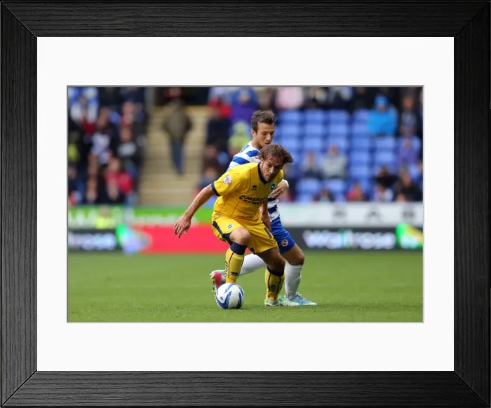 Framed Print : Brighton & Hove Albion vs. Reading (Away) - September 15, 2013 - 2013-14 Season