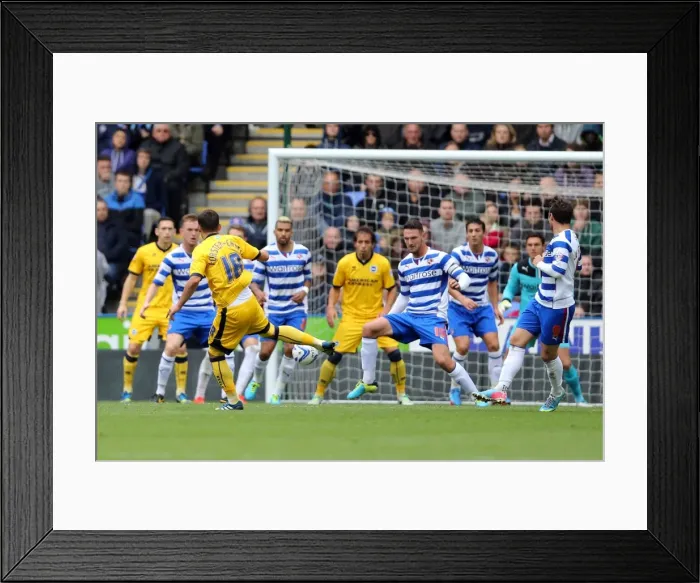 Framed Print : Brighton & Hove Albion vs. Reading (Away) - 15-09-2013: Away Game Highlights, 2013-14 Season