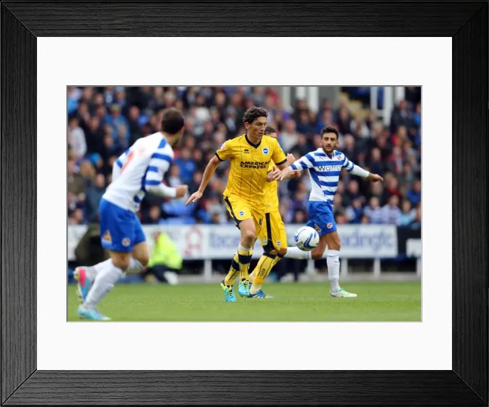 Framed Print : Brighton & Hove Albion vs. Reading - 15-09-2013: Away Game in the 2013-14 Season Framed Print : Brighton & Hove Albion vs. Reading - 15-09-2013: Away Game in the 2013-14 Season