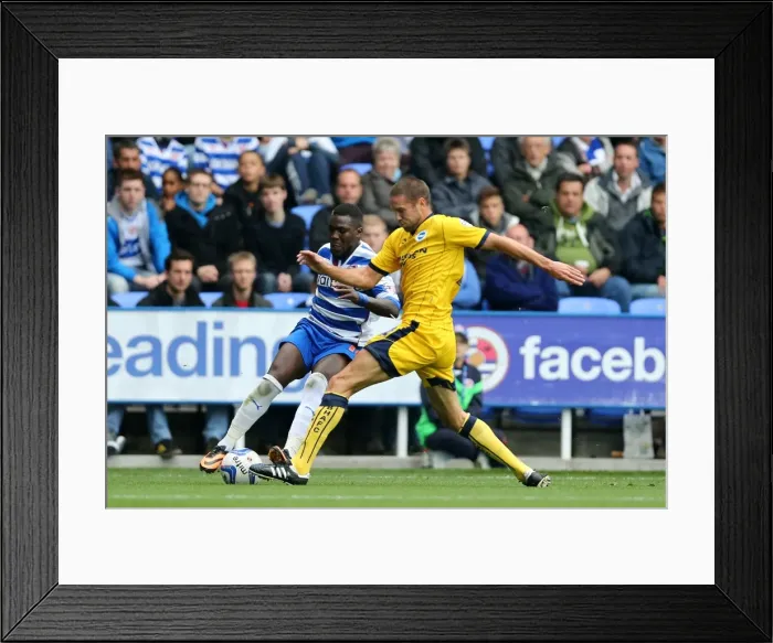 Framed Print : Brighton & Hove Albion vs. Reading (Away) - 15-09-2013: Away Game Highlights, 2013-14 Season Framed Print : Brighton & Hove Albion vs. Reading (Away) - 15-09-2013: Away Game Highlights, 2013-14 Season