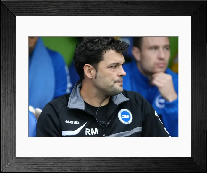 Framed Print : Brighton & Hove Albion vs. Reading (Away) - 15-09-2013: 2013-14 Season
