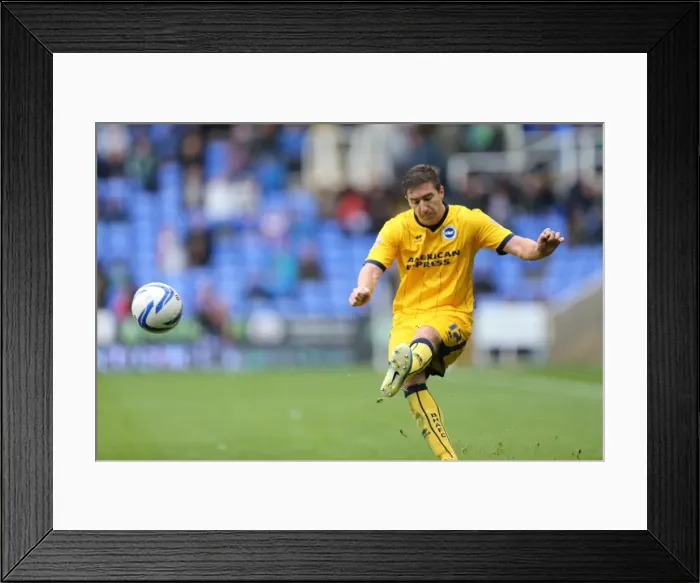 Framed Print : Brighton & Hove Albion vs. Reading (Away) - 15-09-2013: 2013-14 Season