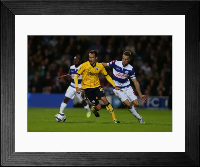 Framed Print : Brighton & Hove Albion vs. QPR: Away Game - September 18, 2013 Framed Print : Brighton & Hove Albion vs. QPR: Away Game - September 18, 2013